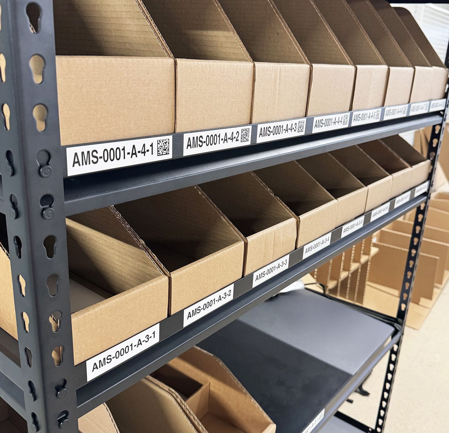 Shelf Labels Example Warehouse Shelf Labels - Fortega