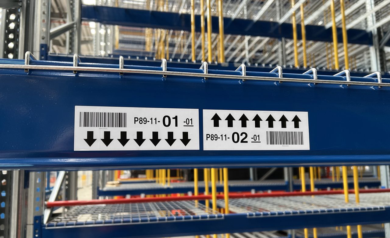 Support Labelling Pallet Rack Labels and Installations - Fortega