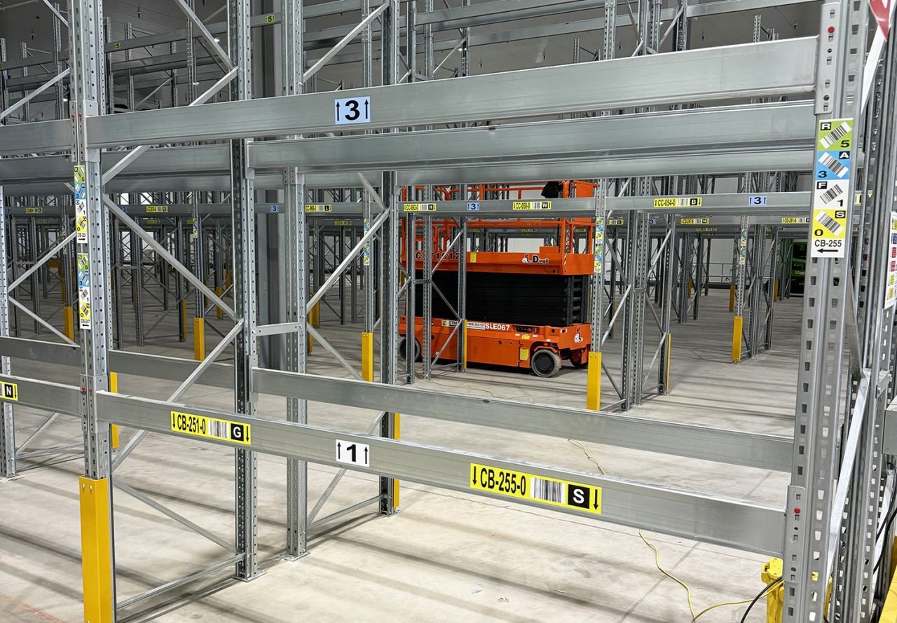 Pallet Rack Labels and Installations - Fortega