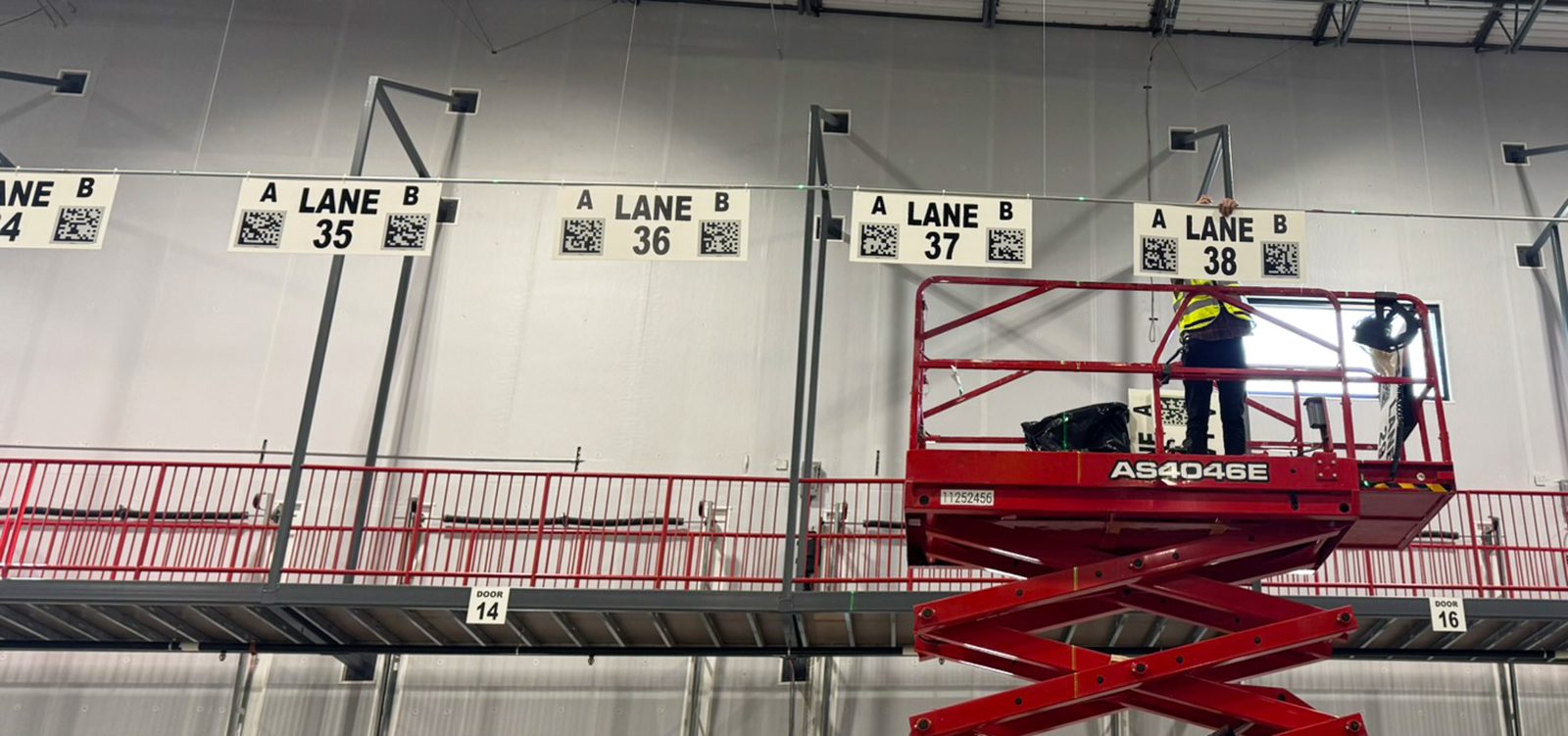 Warehouse Sign Installation
