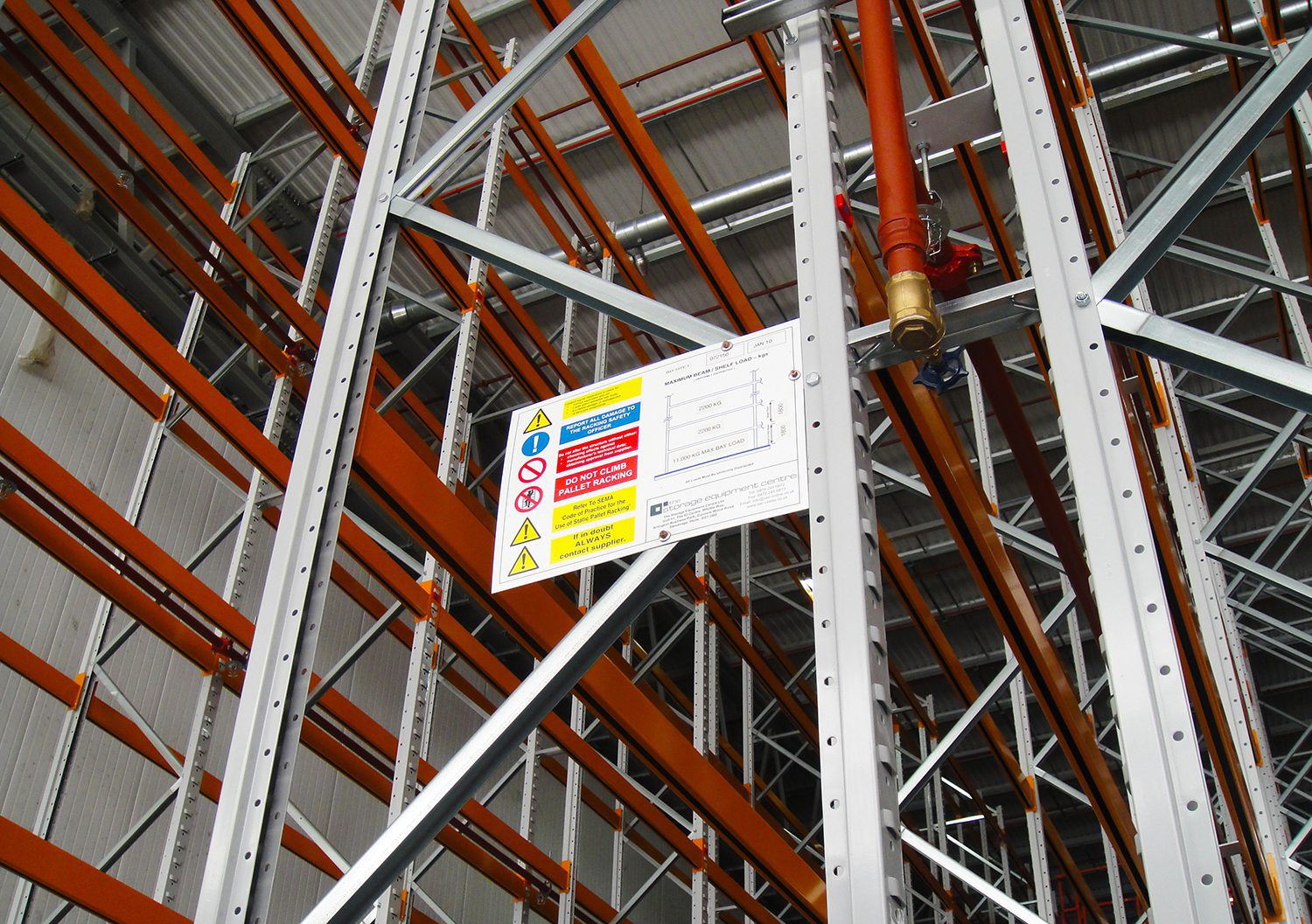 Weight Load Sign